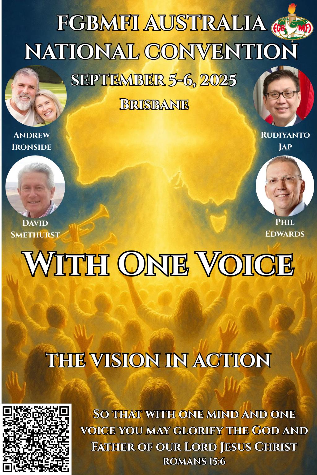 Announcing the FGBMFI AUSTRALIA NATIONAL CONVENTION September 5 - 6, 2025