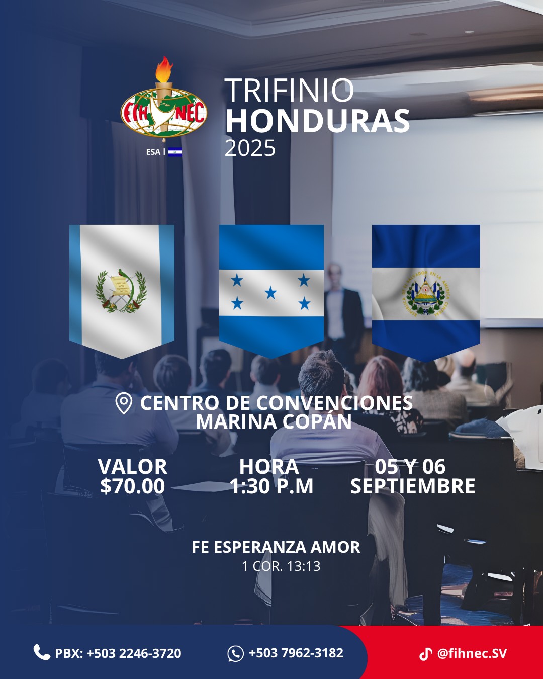 Announcing the FIHNEC TRIFINIO HONDURAS 2025 Centro de Convenciones Marina Copán September 5 - 6, 2025