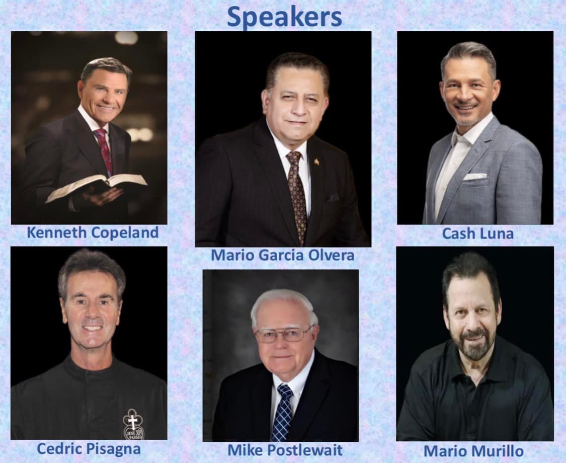 Speakers FGBMFI WORLD CONVENTION 2022 ANAHEIM, CALIFORNIA JULY 14-16, 2022